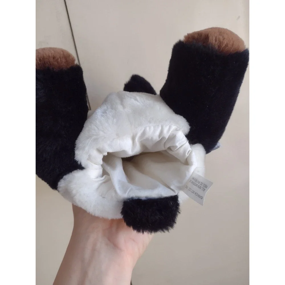 Panda Inn Plush Hand Puppet Panda Express Colab Stuffed Animal Bear Vtg